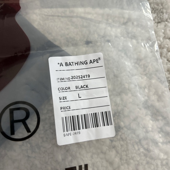 Black BAPE Chrome Hearts T-Shirt - Picture 2 of 5